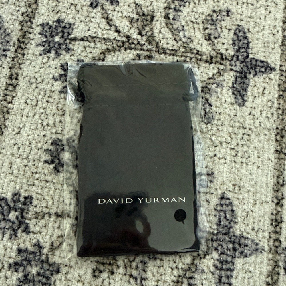 David Yurman Black Suede Jewlery Dust Bag *NWT*